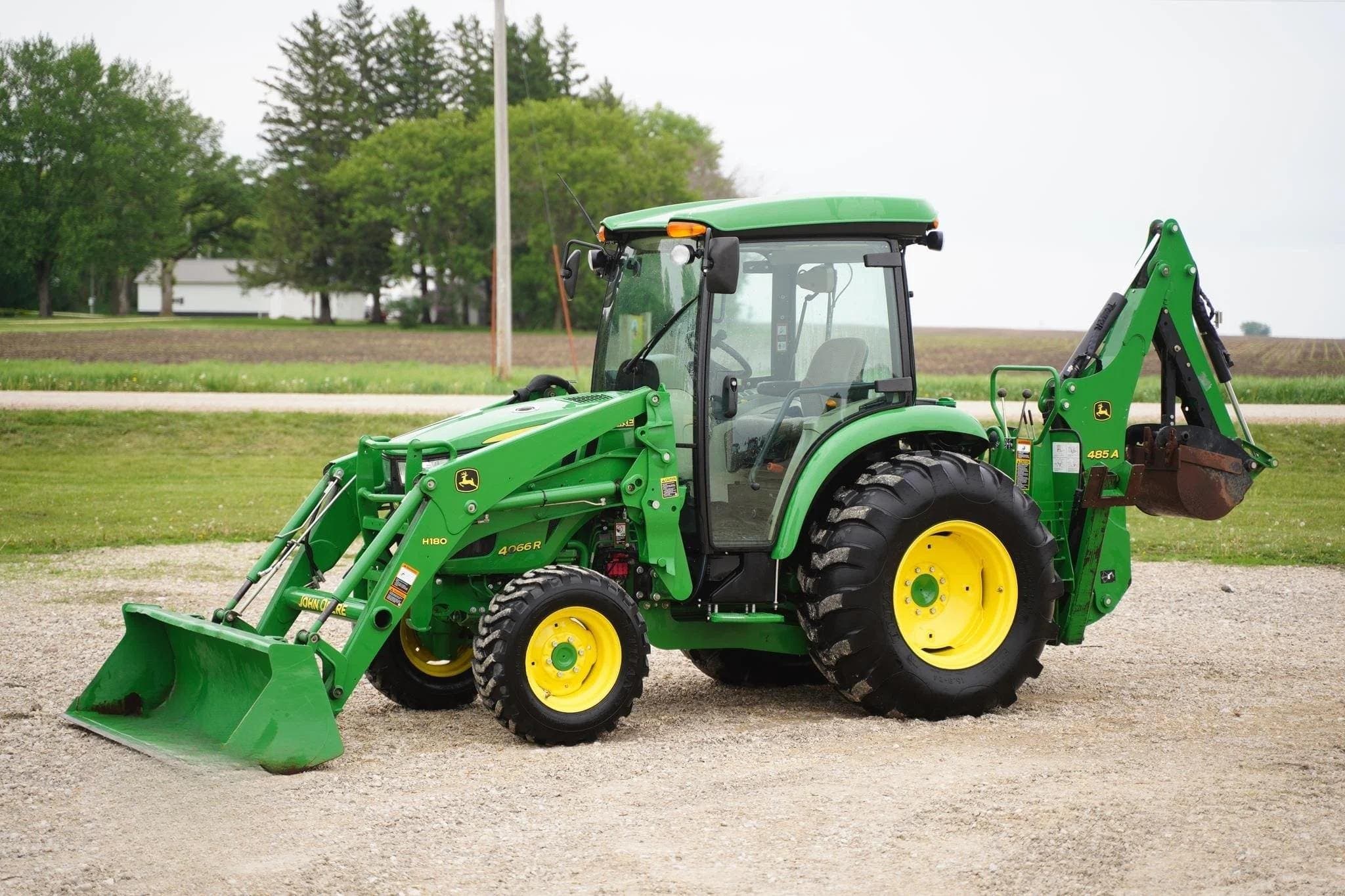 2015 John Deere 4066R Compact Utility Tractor w/ Attachments listing photo — photo 1 of 24